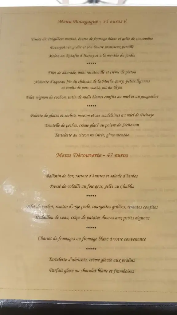 Menu_Restaurant Le Bourgogne_Auxerre_image_2