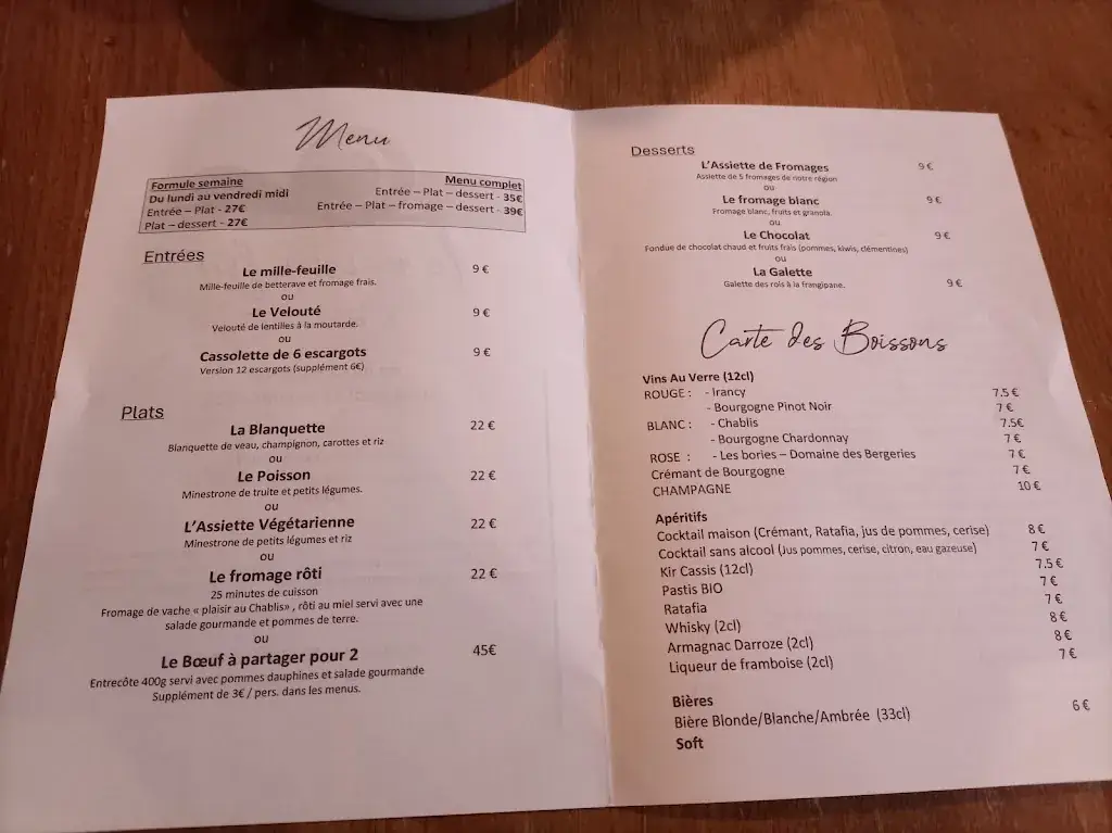 Menu_Le Maison Fort_Auxerre_image_3