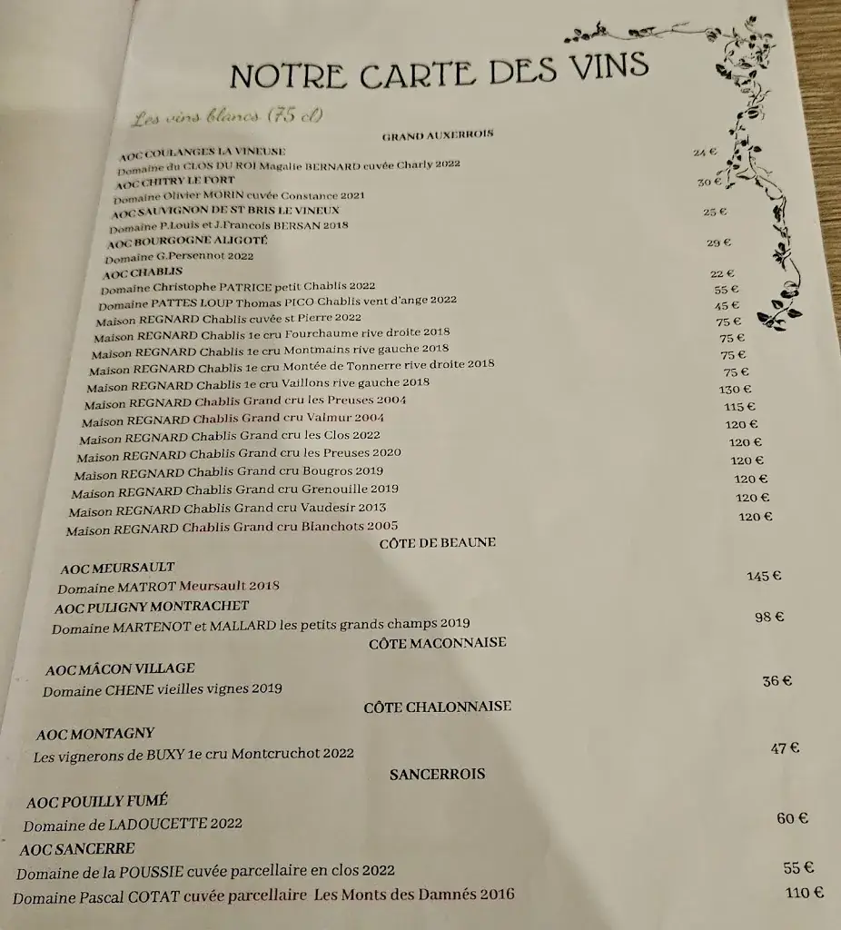 Menu_Le Sarment_Auxerre_image_4