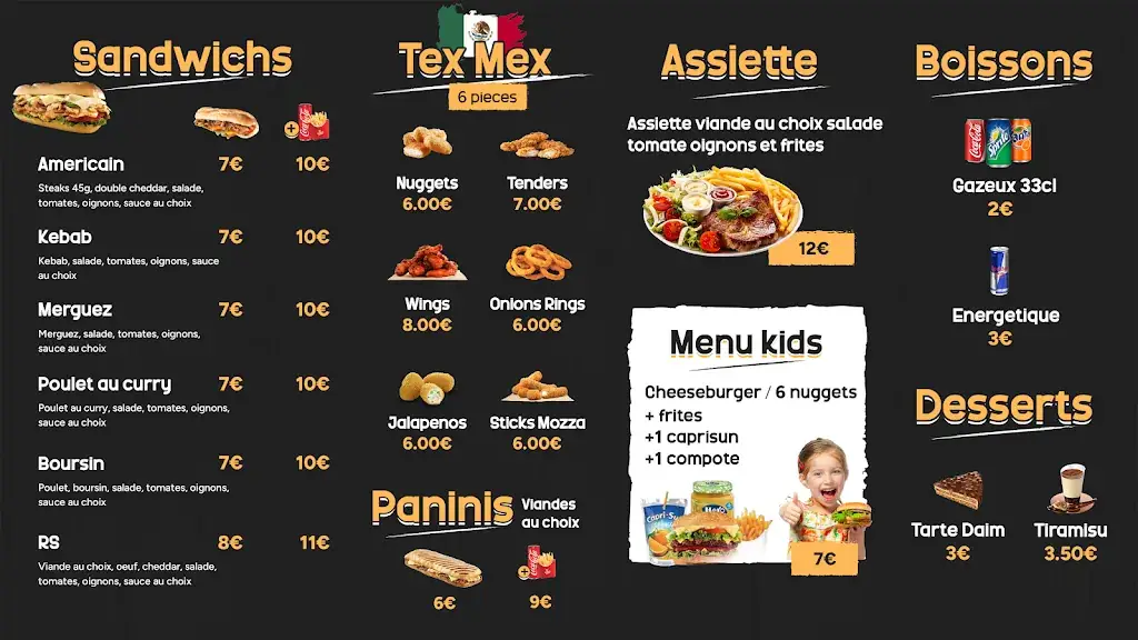 Menu_Le RS restaurant et snack_Arc-lès-Gray_image_3