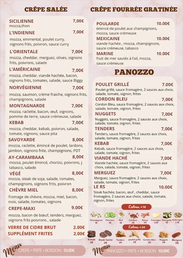 Menu_Le RS pizza et crêpe_Arc-lès-Gray_image_1