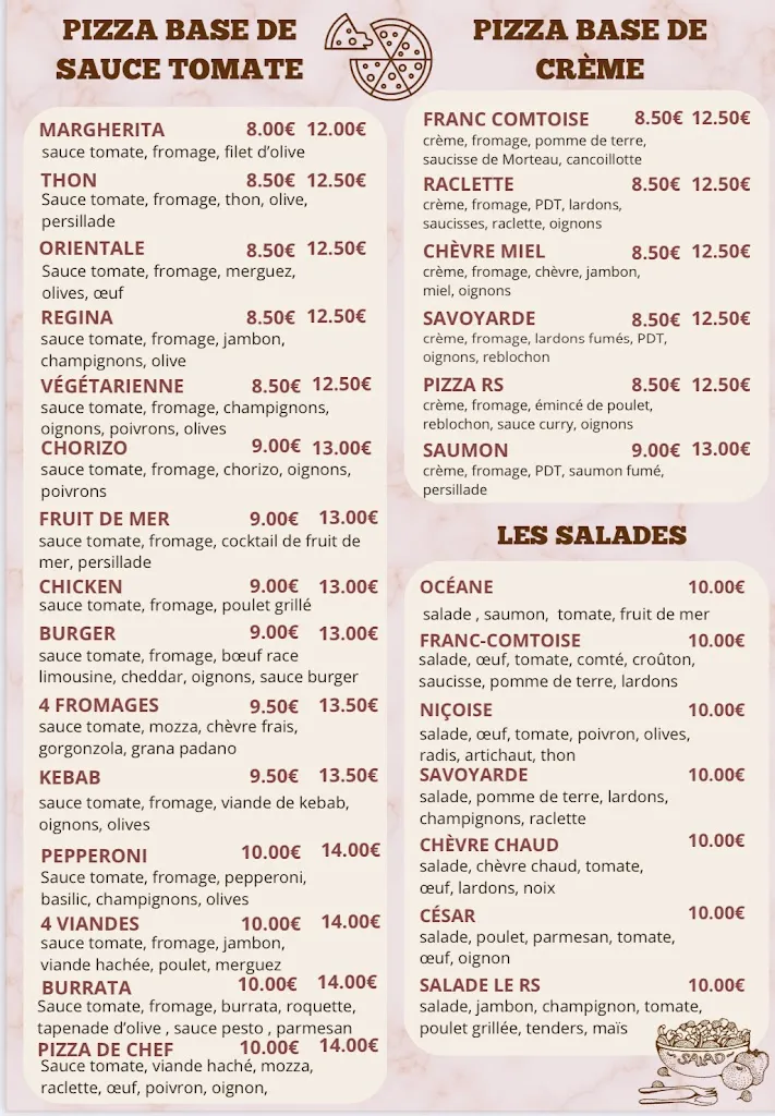 Menu_Le RS pizza et crêpe_Arc-lès-Gray_image_2