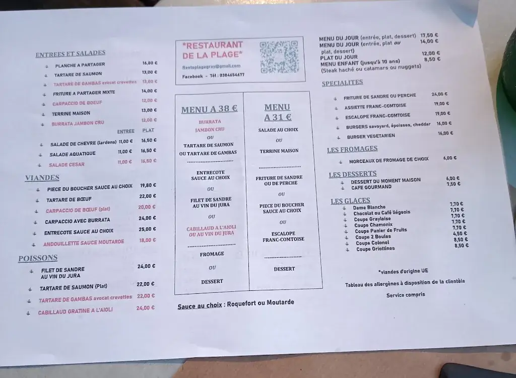 Menu_La Plage_Gray_image_3