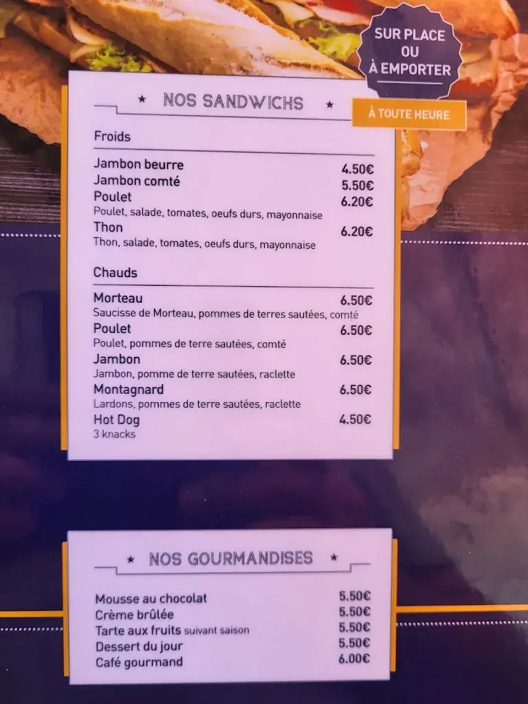 Menu_Brasserie des Bateliers_Gray_immagine_3