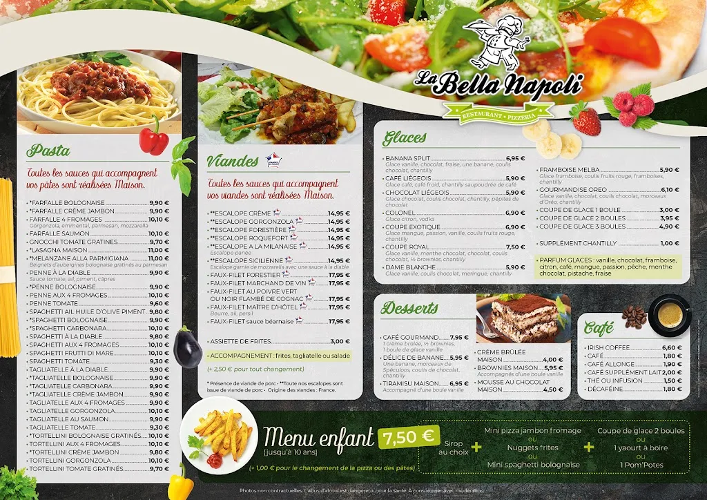 Menu_La Bella Napoli_Gray_image_1