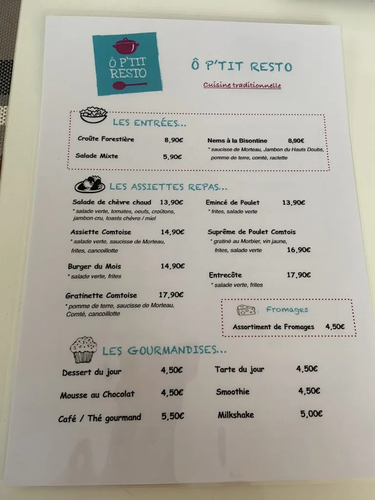 Menu_O ptit resto_Avanne-Aveney_image_1