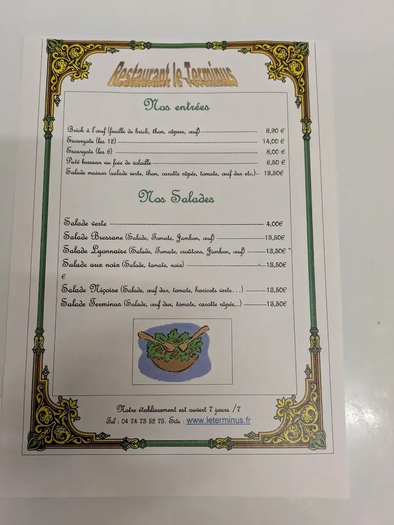Menu_Le Terminus_Oyonnax_image_4
