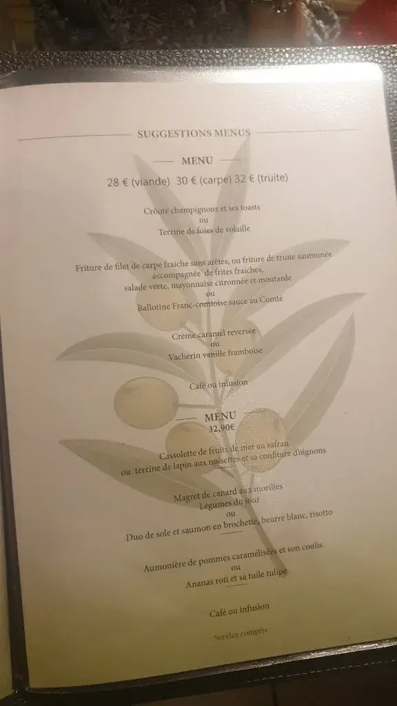 Menü_L'Olivier_Bavans_Bild_1