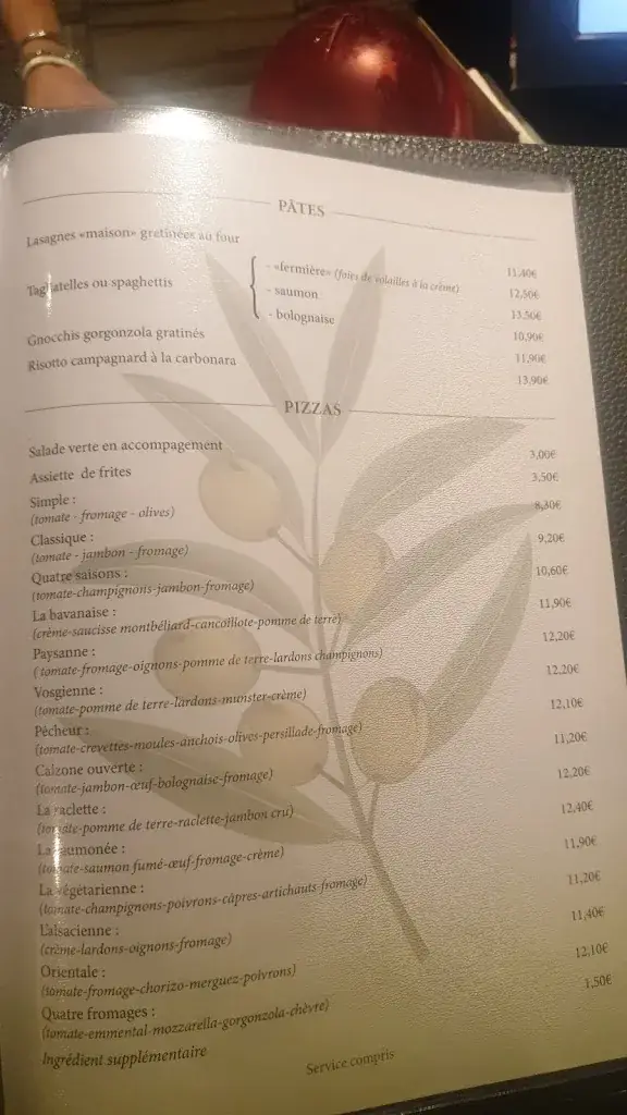 Menü_L'Olivier_Bavans_Bild_2