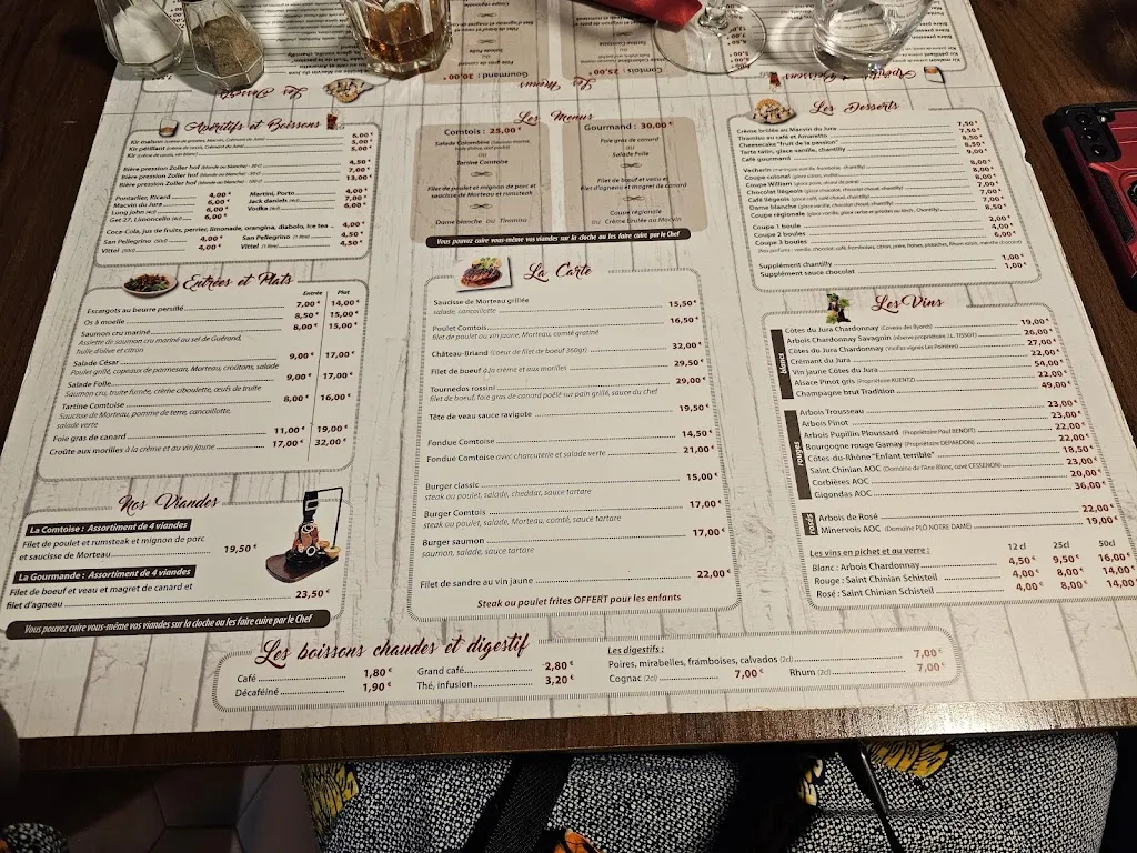 Menu_La Clocherade_Besançon_image_1