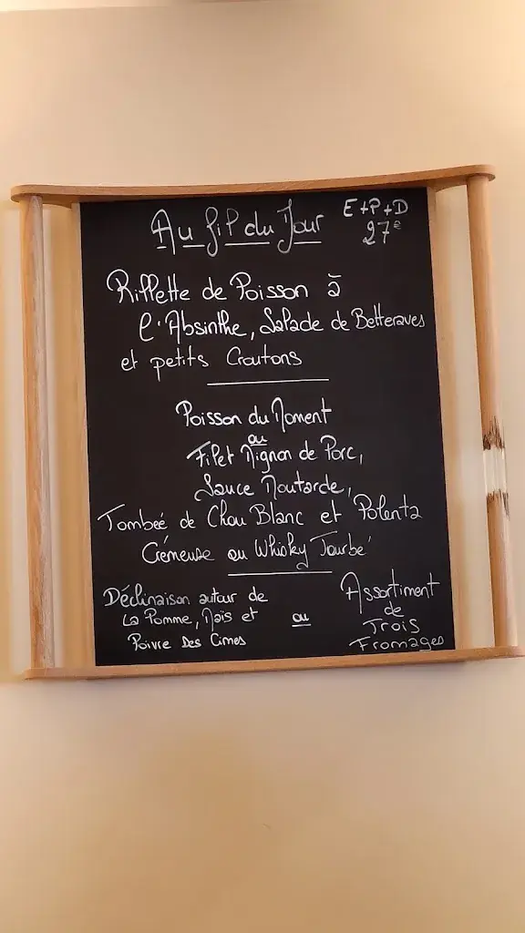 Menu_Restaurant Le Bistronôme Lisa/Jérôme_Arbois_image_1