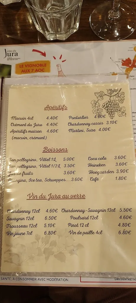 Menu_Au Petit Jurassien_Arbois_image_3