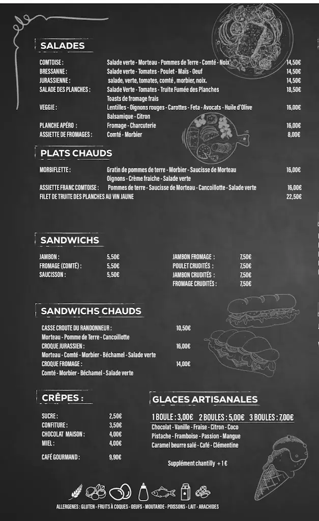 Menu_Le Bistrot des Planches_Planches-près-Arbois_image_2