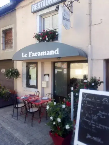 Le Faramand percotte restaurant in Arbois