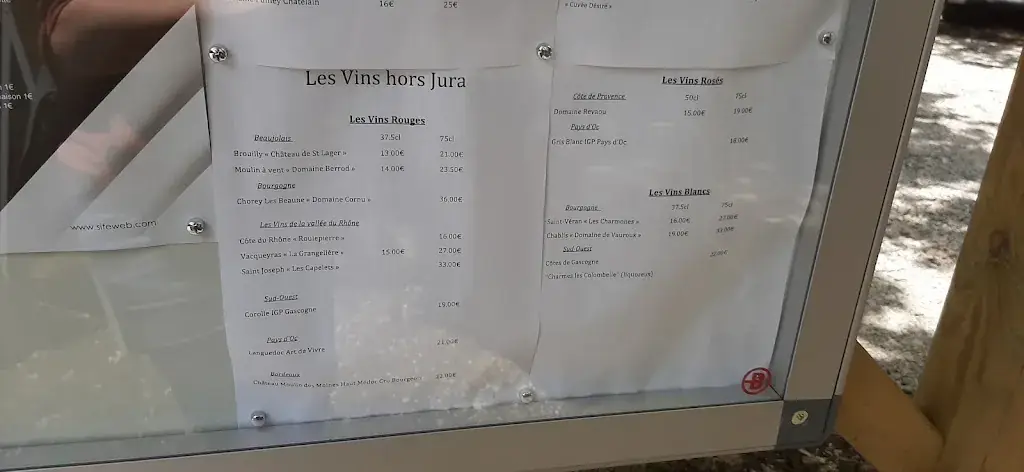 Menu_Le fer à cheval_Châtelaine_image_3