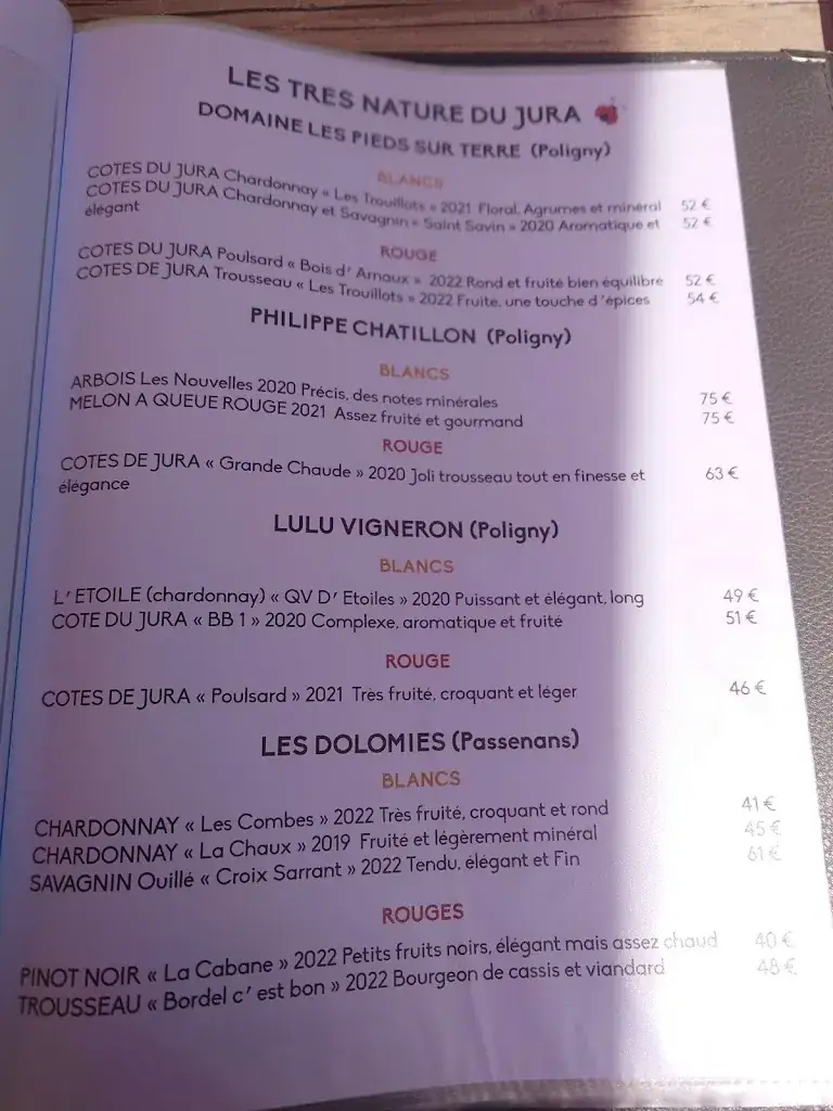 Menu_La Muse Bouche_Poligny_image_2