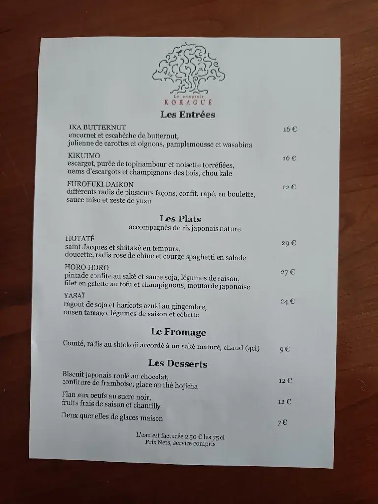 Menu_Le Comptoir Kokagué_Mouchard_image_2