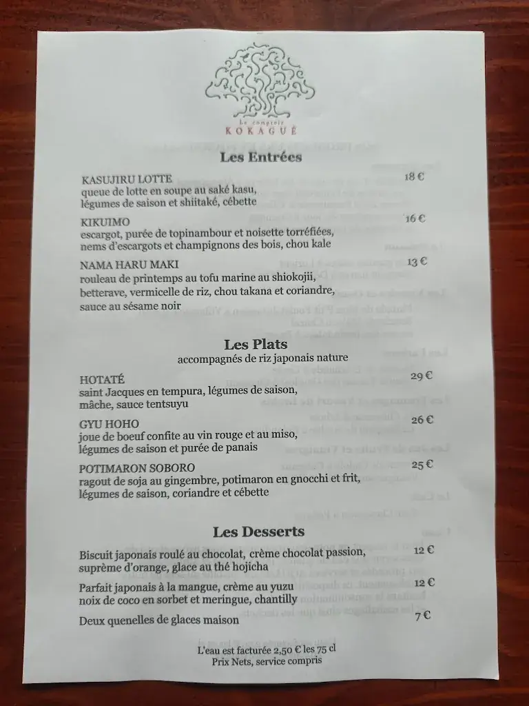 Menu_Le Comptoir Kokagué_Mouchard_image_3