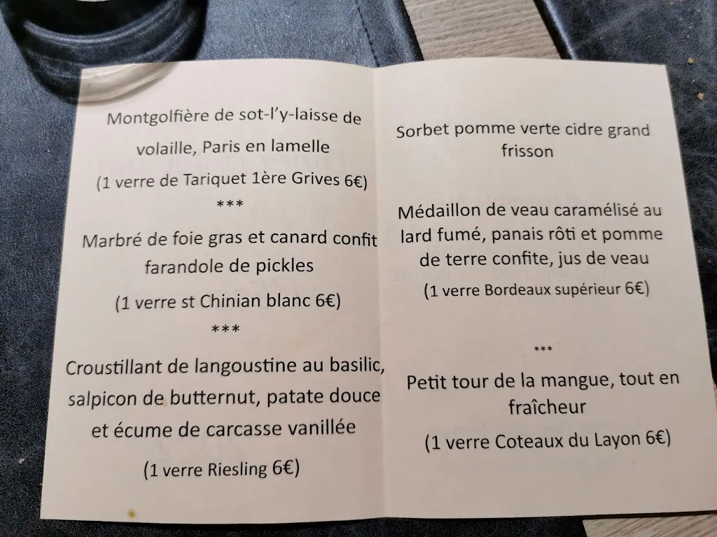 Menu_Restaurant L'Escorneil_Meroux-Moval_image_1