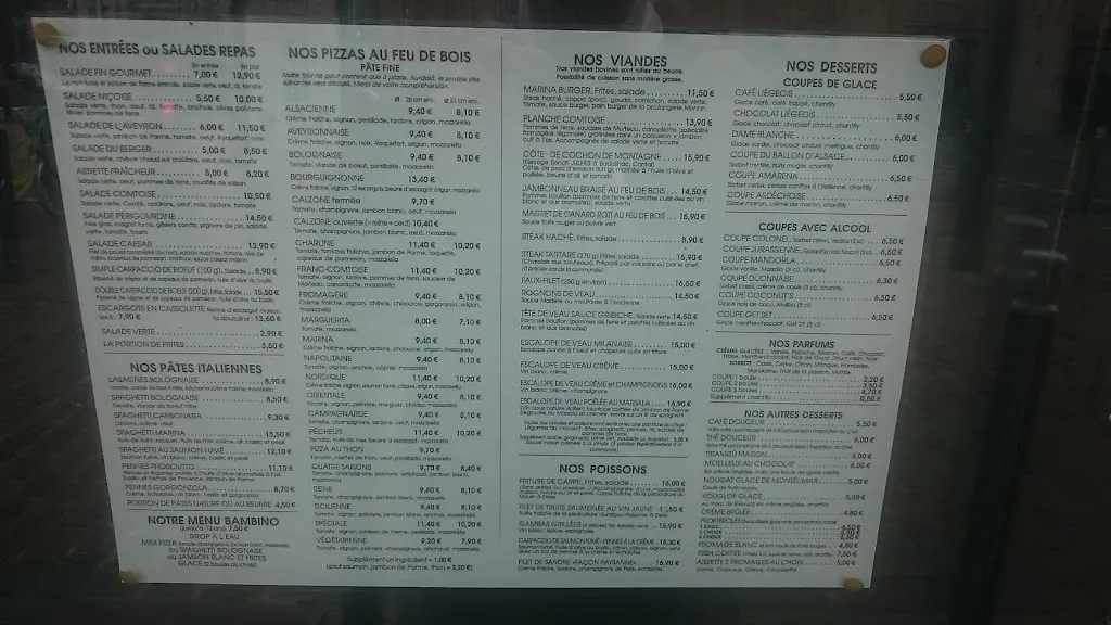 Menu_La Marina - Restaurant et Pizzéria_Belfort_image_2