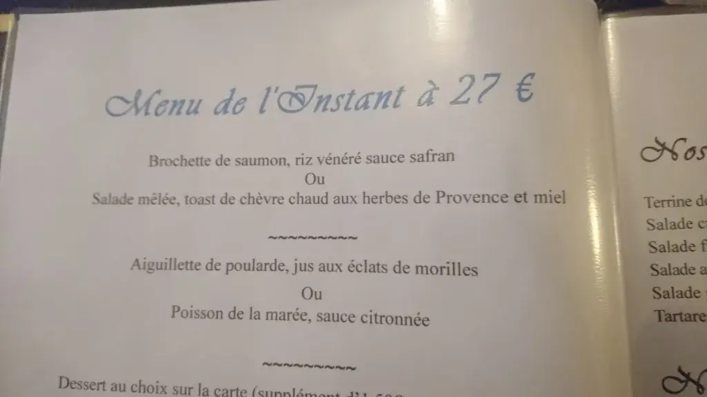 Menu_Restaurant L Instant Gourmand_Belfort_image_3