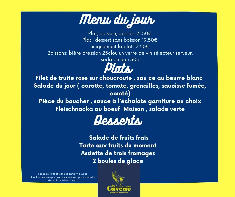 Menu_Au Caveau Belfort_Belfort_immagine_4