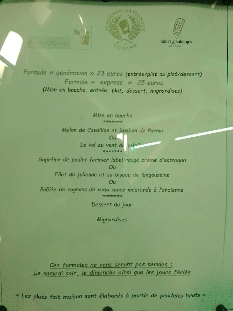 Menu_Auberge Fleurie_Châlonvillars_immagine_2