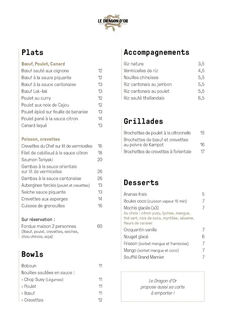 Menu_Le Dragon d'Or Belfort_Belfort_image_2
