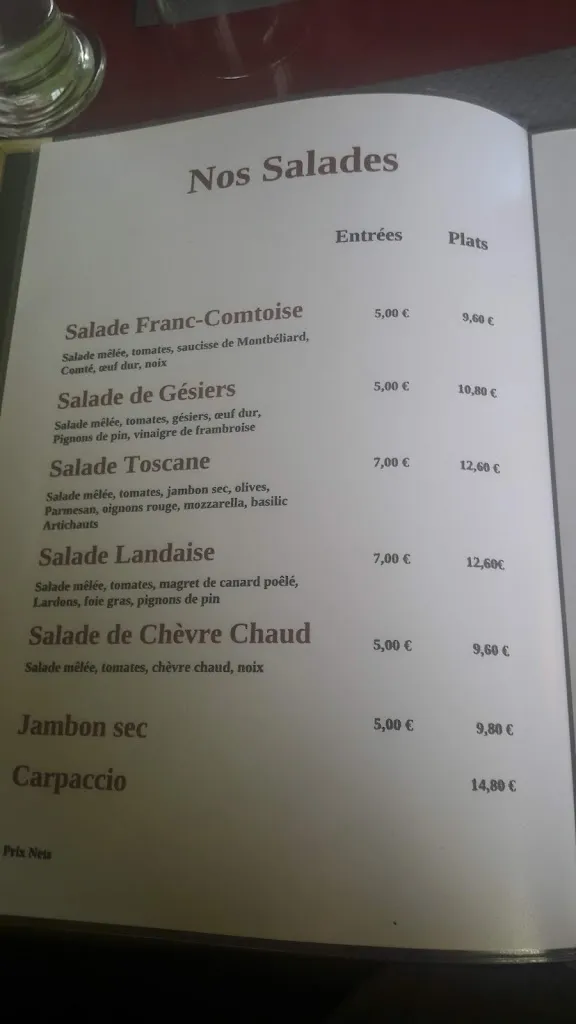 Menu_Restaurant le Soufflet_Danjoutin_image_3