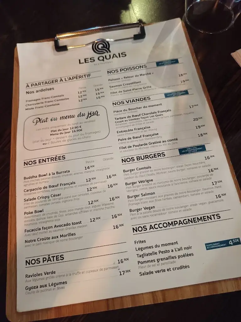 Menu_Restaurant Les Quais_Belfort_image_2
