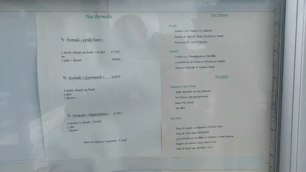 Menu_Auberge des 3 Ponts_Cusance_image_1