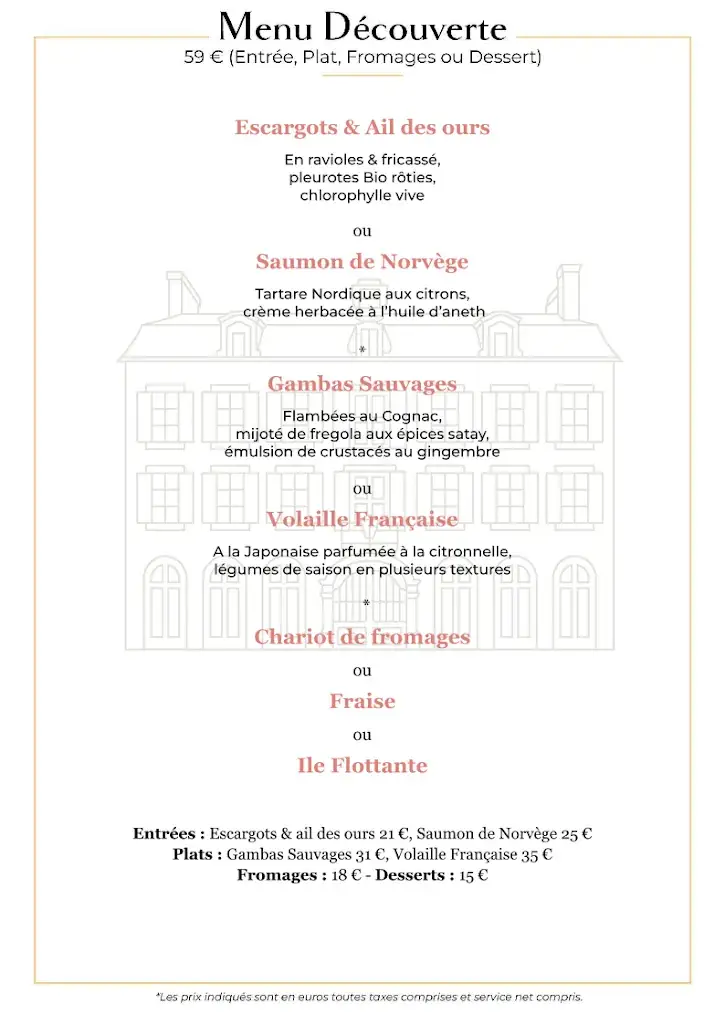 Menu_Restaurant Le 1815_Avallon_image_2