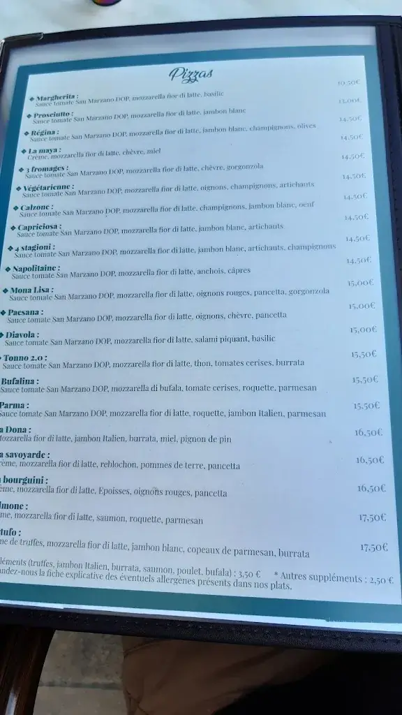 Menu_Trattoria Chez Antone ( SANS RÉSERVATIONS )_Avallon_image_4