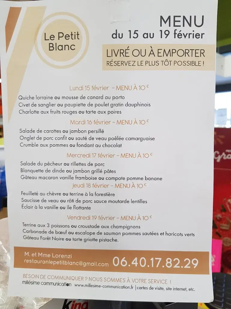 Menu_Le Petit Blanc_Saint-Julien_image_1