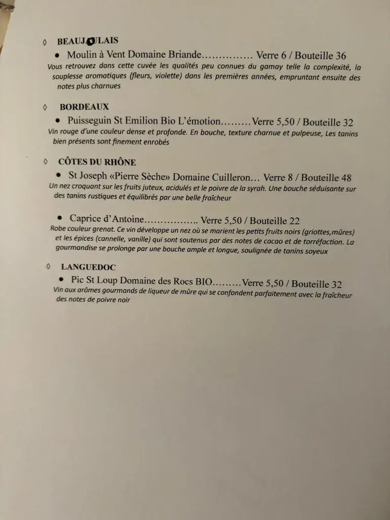 Menu_Oser Restaurant_Montbéliard_image_1