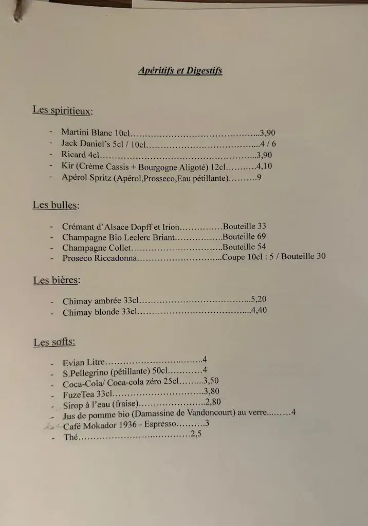 Menu_Oser Restaurant_Montbéliard_image_2