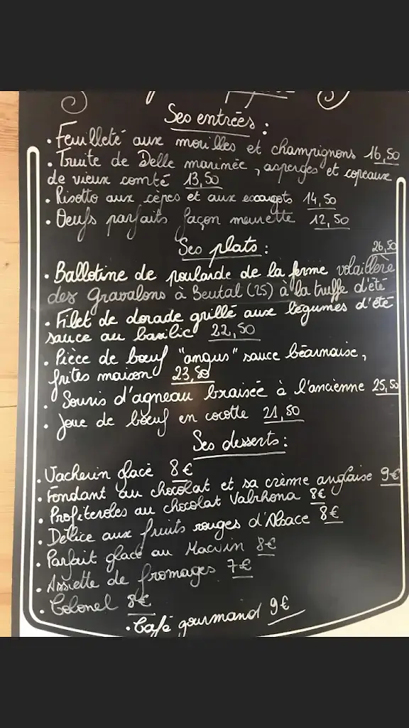 Menu_L'Auberge de la Tante Arie_Blamont_immagine_1