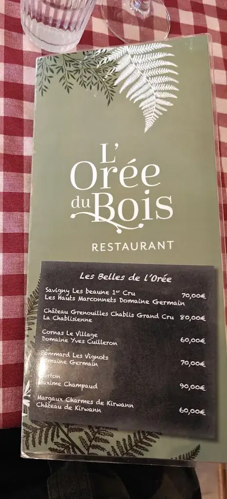 Menu_L' Orée du Bois_Blamont_immagine_2
