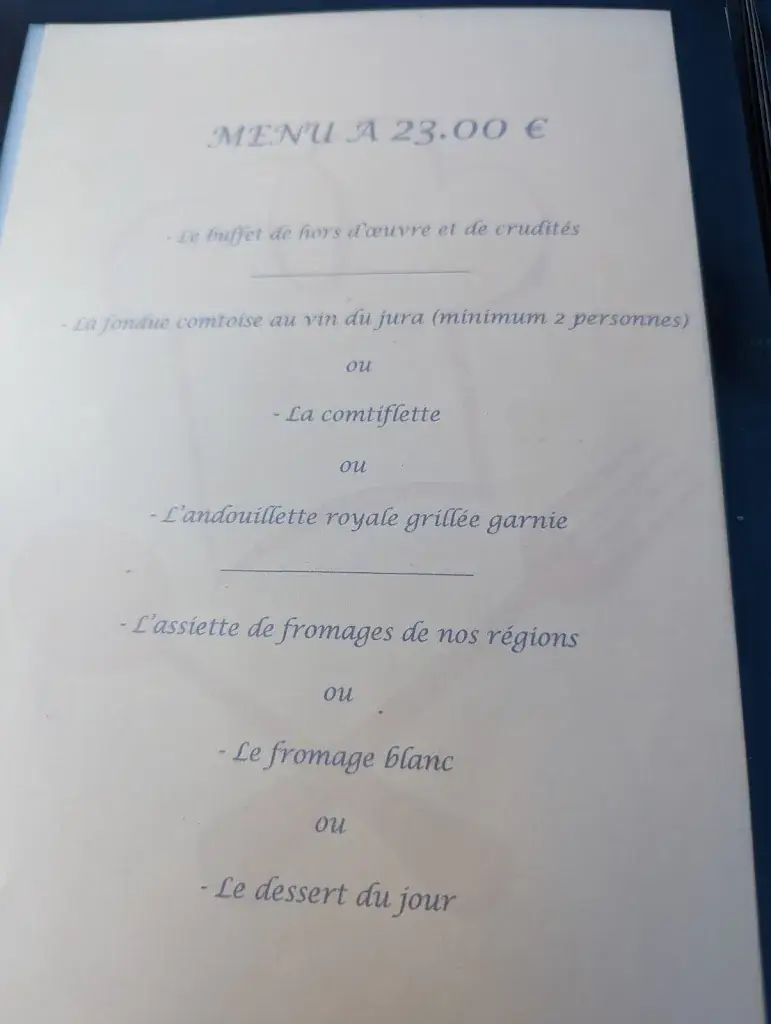 Menu_Restaurant Brasserie Le Jura_Bletterans_image_4