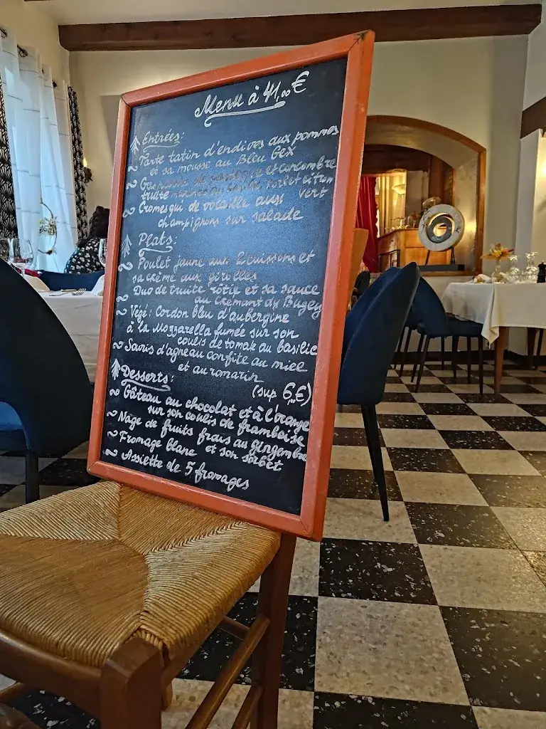 Menu_Restaurant Auberge LES GENTIANES_Poizat-Lalleyriat_immagine_3