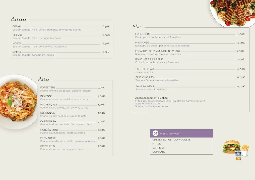 Menu_La Bonne Place_Audincourt_immagine_1