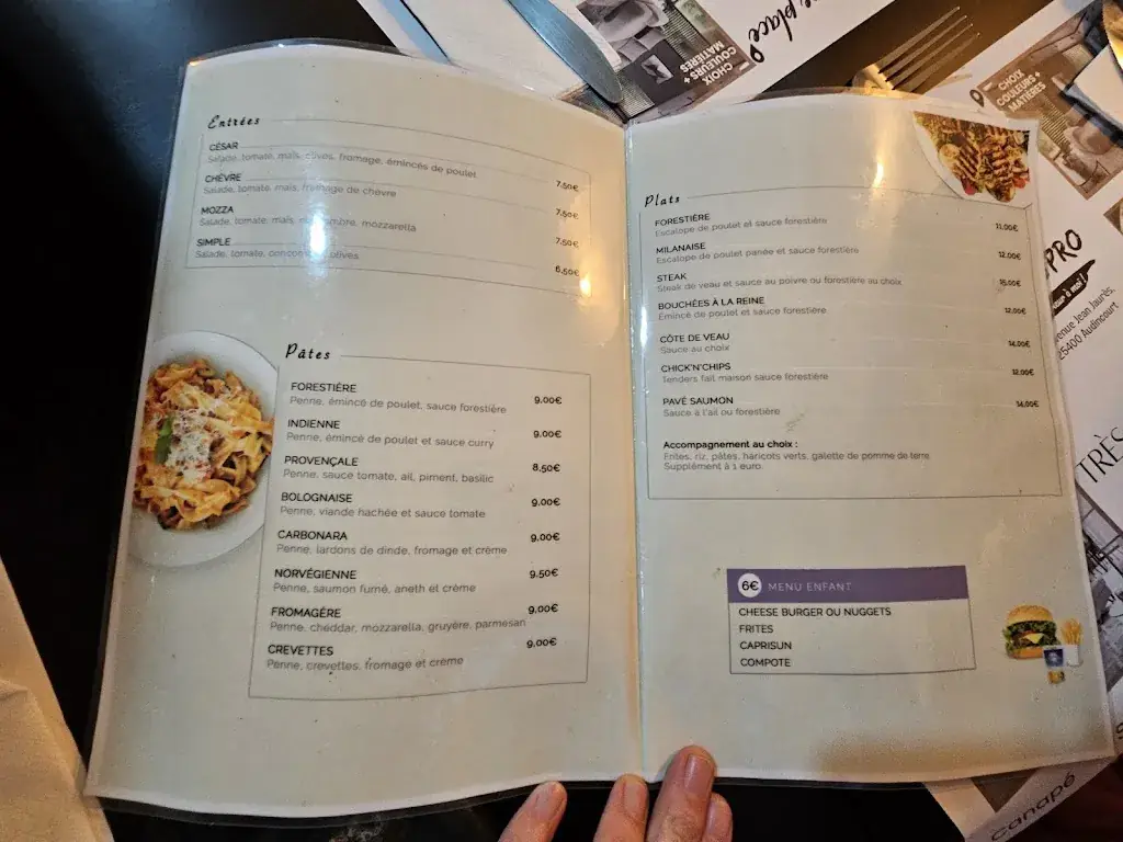 Menu_La Bonne Place_Audincourt_immagine_3