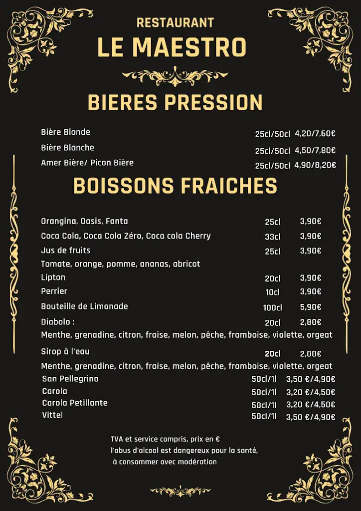 Menu_Le Maestro_Audincourt_image_4
