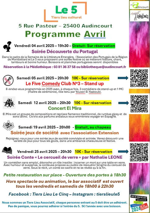 Menu_Le 5_Audincourt_image_1