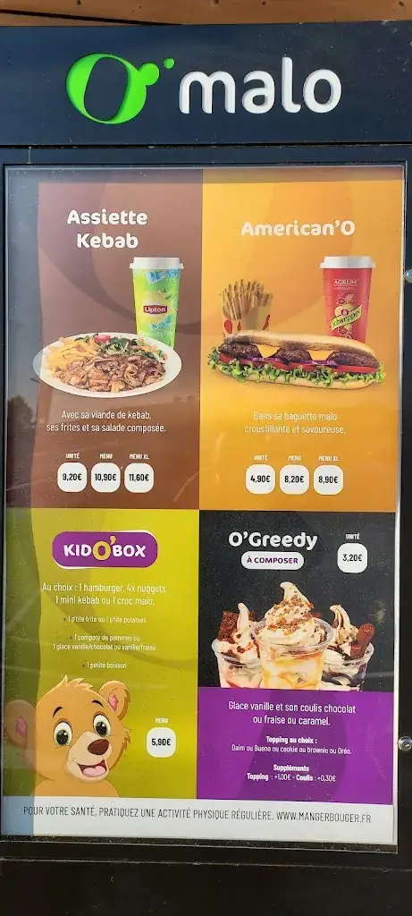 Menu_O'malo Audincourt_Audincourt_image_4