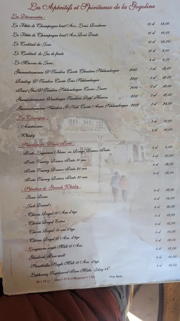 Menu_Auberge La Gogoline_Taillecourt_image_1