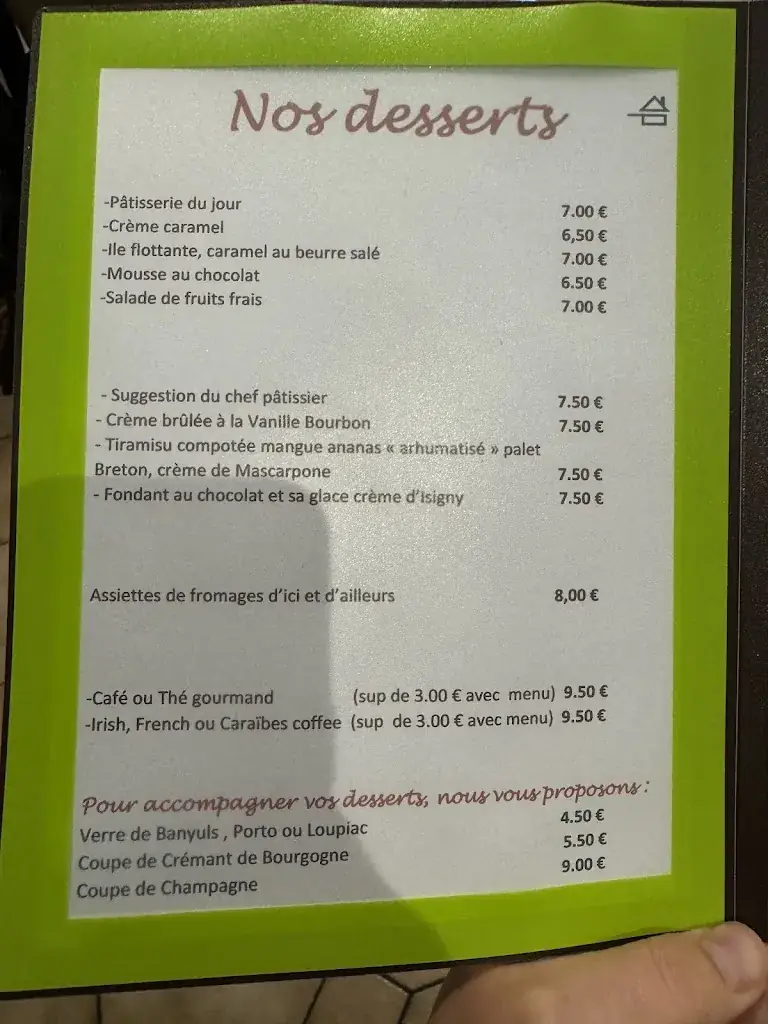 Menu_Restaurant Le Chateaubriant_Autun_image_3