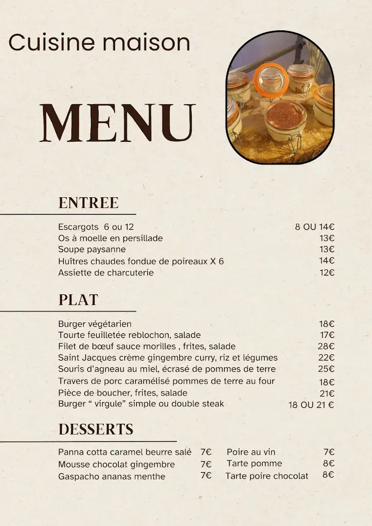 Menu_Chez virgule - Le Palais_Autun_image_4