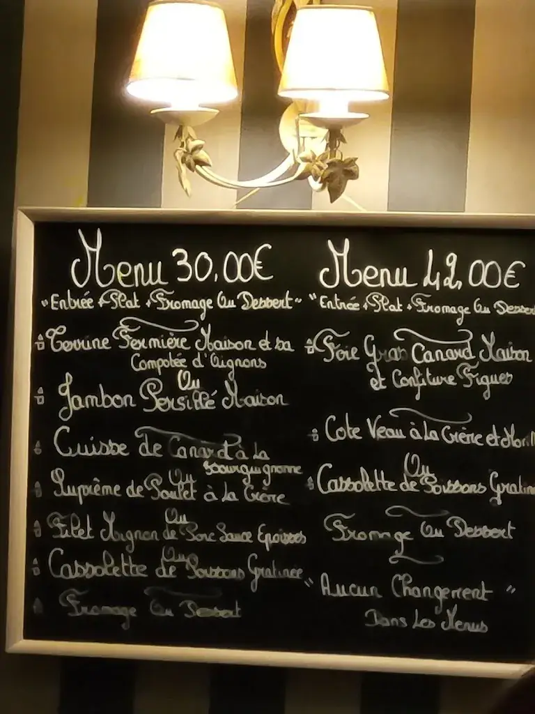 Menu_Restaurant des Remparts_Autun_immagine_4