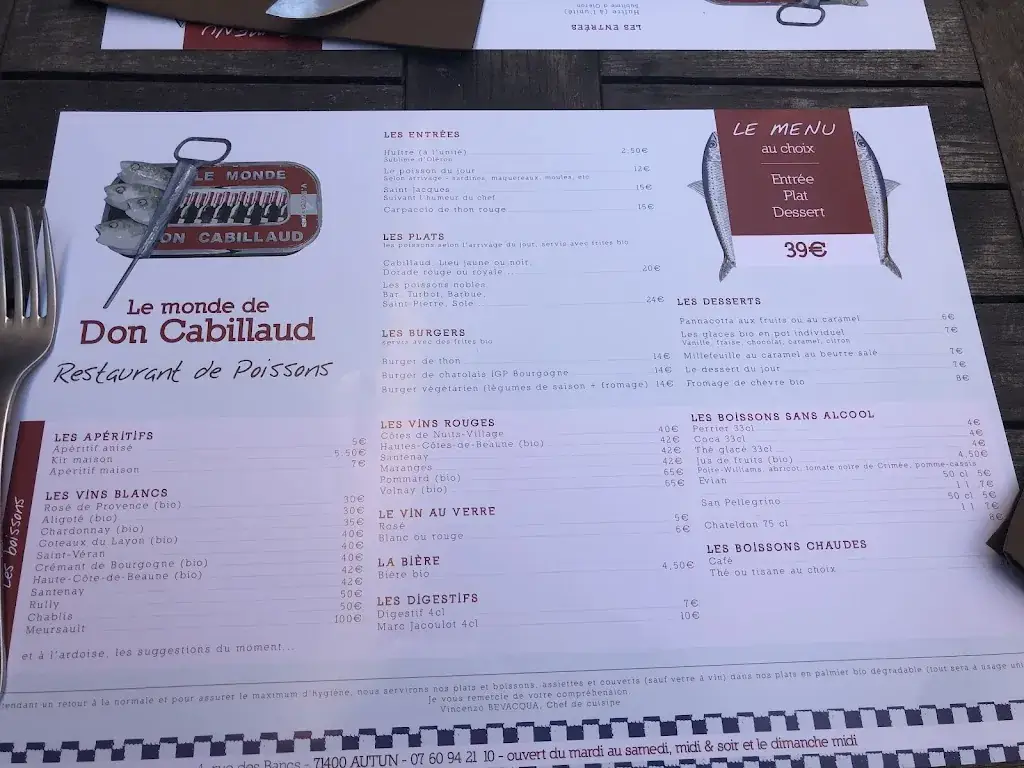 Menu_Le monde De Don Cabillaud_Autun_image_4